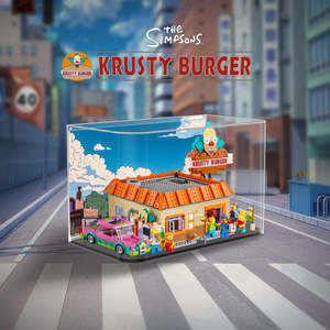 New Arrival: Lego 10352 The Simpsons - Krusty Burger Display Case