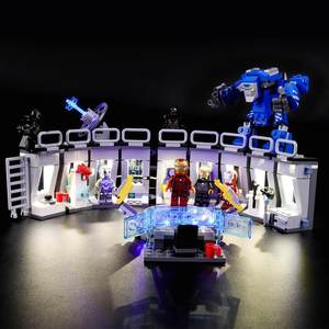 Lego Iron Man Hall of Armor 76125 Light Kit