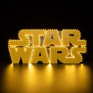 See All Light Kits: Lego Brick-Built Star Wars Logo 75407 Light Kit