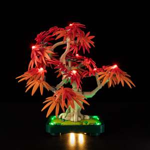 See All Light Kits: Lego Japanese Red Maple Bonsai Tree 10348 Light Kit