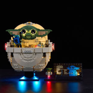 Star Wars%E2%84%A2: Lego Grogu with Hover Pram 75403 Light Kit