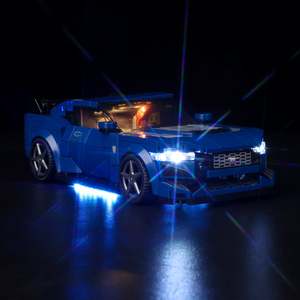 Lego Ford Mustang Dark Horse Sports Car 76920 Light Kit