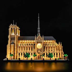 Architecture: Lego Notre-Dame de Paris 21061 Light Kit