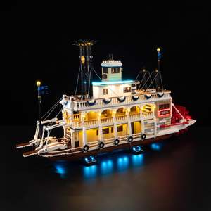 Creator Ideas: Lego River Steamboat 21356 Light Kit