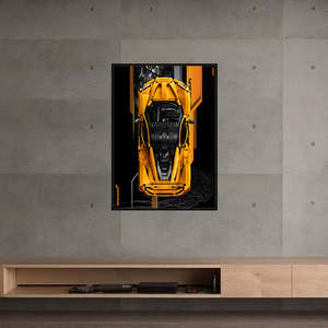 Over Size Display Case: Lego 42172 McLaren P1 Display Wallboard