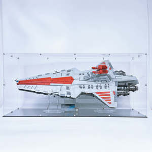 Over Size Display Case: BrickFans Premium Display for Lego 75367 Venator-Class Republic Attack Cruiser Display Case