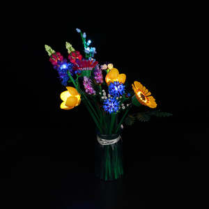 Botanical Light Kits: Lego Wildflower Bouquet 10313 Light Kit