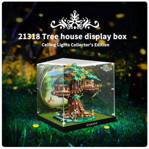 Lego 21318 Tree House Display Case - Ceiling Lights Collector's Edition