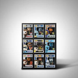 BrickFans Premium Funko Pop! Vinyls Wall-Mounted Display Case