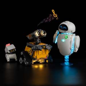 New Arrival: Lego WALL-E and EVE 43279 Light Kit