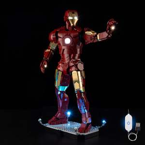 Lego Iron Man Mark 3 Collectors' Edition 76344 Light Kit