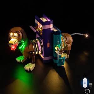New Arrival: Lego Toy Story Slinky Dog Bookends 43301 Light Kit