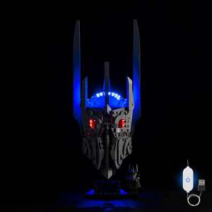 Lego The Lord of the Rings: Sauron's Helmet 11373 Light Kit