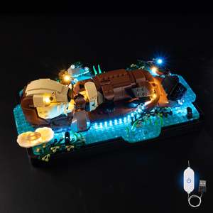 Creator Ideas: Lego Floating Sea Otters 21366 Light Kit