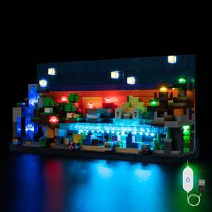 Light Kits: Lego Mini Biomes 21589 Light Kit