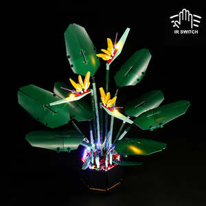 Botanicals: Lego Bird of Paradise 10289 Light Kit