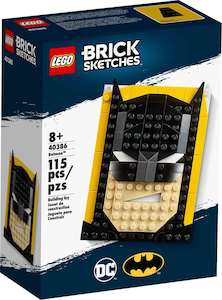 Dc Marvel Super Heroes: LEGO Brick Sketches 40386 Batman