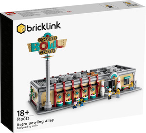 Ideas: LEGO BRICKLINK 910013 Retro Bowling Alley