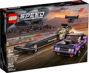 Speed Champions: LEGO Speed Champions 76904 Mopar Dodge//SRT Top Fuel Dragster and 1970 Dodge Challenger T/A