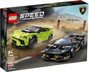Speed Champions: LEGO Speed Champions 76899 Lamborghini Urus ST-X & Lamborghini Huracan Super Trofeo EVO
