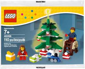 Polybags: LEGO 40058 Decorating the Tree