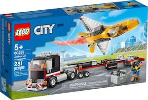 City: LEGO City 60289 Airshow Jet Transporter