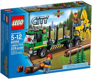 City: LEGO City 60059 Logging Truck