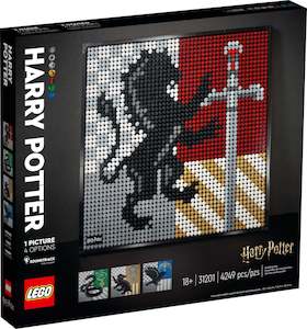 Harry Potter: LEGO Art 31201 Harry Potter Hogwarts Crests