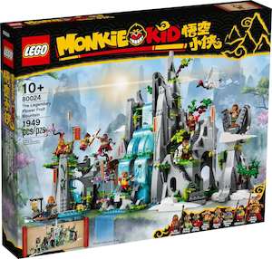 Monkie Kid: LEGO Monkie Kid 80024 The Legendary Flower Fruit Mountain