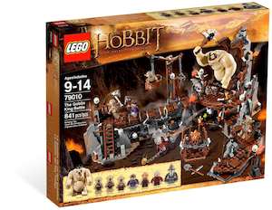 The Lord Of The Rings The Hobbit: LEGO The Hobbit 79010 The Goblin King Battle