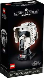 Lego Helmet Collection: LEGO Star Wars 75305 Scout Trooper Helmet