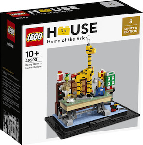 Vignette: LEGO 40503 Dagny Holm - Master Builder