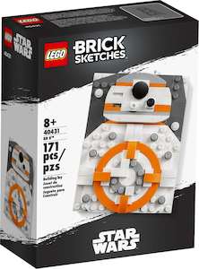 Lego Brick Sketches: LEGO Brick Sketches 40431 BB-8