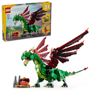 Lego Creator 3 In 1: LEGO Creator 3-in-1 31161 Medieval Dragon