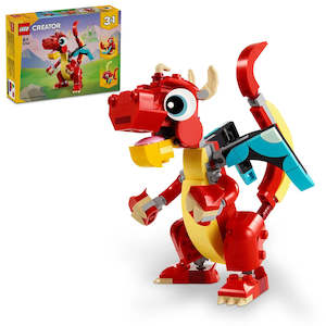 Lego Creator 3 In 1: LEGO Creator 3-in-1 31145 Red Dragon