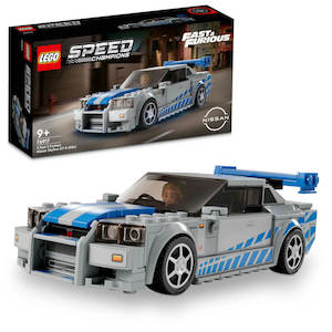 Lego Speed Champions: LEGO Speed Champions 76917 2 Fast 2 Furious Nissan Skyline GT-R (R34)