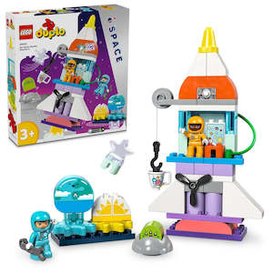 Lego Space: LEGO DUPLO 10422 3in1 Space Shuttle Adventure