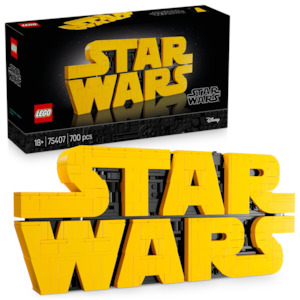 Lego Star Wars: LEGO Star Wars 75407 Brick-Built Star Wars Logo