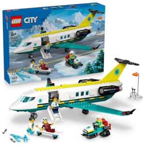 LEGO City 60465 Emergency Air Ambulance Airplane