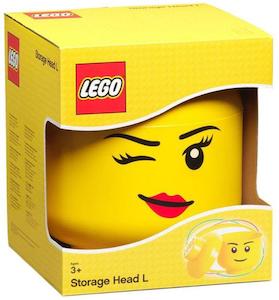 Lego Storage Bricks: LEGO 4032 Storage Head Large - Winky