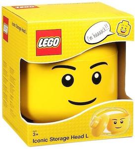 Lego Storage Bricks: LEGO 4032 Storage Head Large - Boy