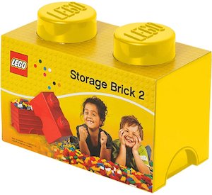 Lego Storage Bricks: LEGO 4002 Storage Brick 2 - Yellow