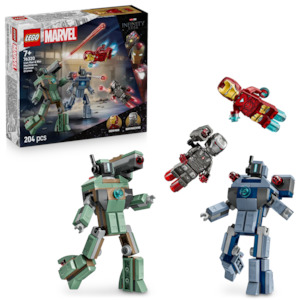 Lego Marvel Super Heroes: LEGO Marvel 76320 Iron Man & War Machine vs. Hammer Drones