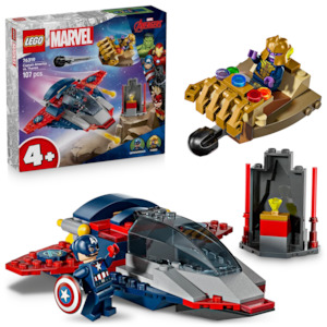 LEGO Marvel 76319 Captain America vs. Thanos