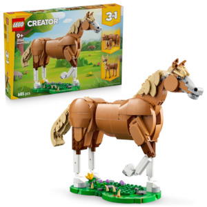Lego Creator 3 In 1: LEGO Creator 3-in-1 31166 Beautiful Horse
