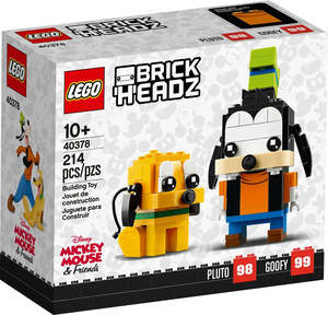 Lego Brickheadz: LEGO BrickHeadz 40378 Goofy & Pluto