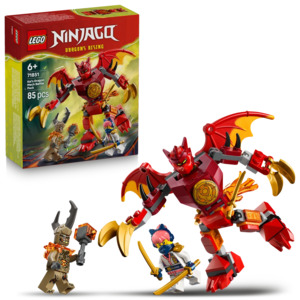 LEGO NINJAGO 71851 Kai's Dragon Mech Battle Pack
