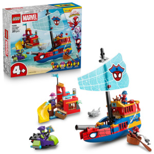 LEGO Marvel Spidey And His Amazing Friends 11208 Team Spidey Pirate Ship