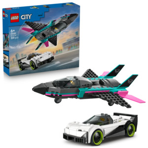 LEGO City 60489 Jet vs. Car