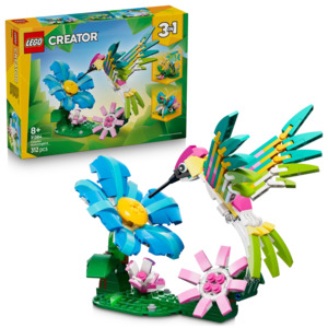 Lego Creator 3 In 1: LEGO Creator 3-in-1 31384 Wild Animals: Colourful Hummingbird